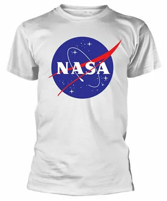 Buy NASA T Shirt Logo Insignia Official Licensed White Mens Unisex Tee Space NEW • 4.99£