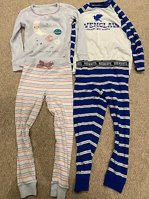 Buy Two Sets Of Girls Pyjamas Joules / M&S - Harry Potter Ravenclaw - 6-7 Years • 4.75£