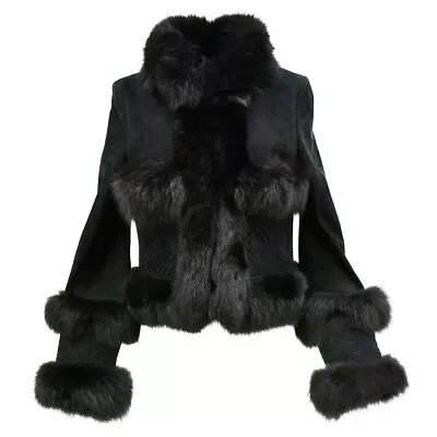 Buy Loewe Fur Jacket Black 28003861 #38 171692 • 386.90£