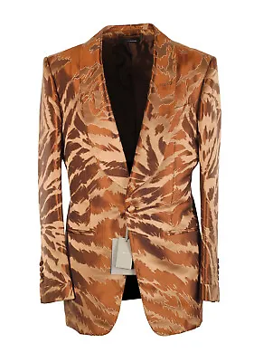 Buy TOM FORD Atticus Copper Tuxedo Dinner Jacket Size 46 / 36R U.S. Jacket Blazer... • 2,699.10£
