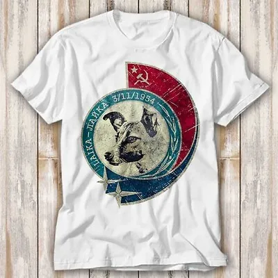 Buy Laika Astronaut Dog Vintage T Shirt Top Tee Unisex 4112 • 6.70£