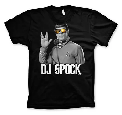 Buy Star Trek DJ Spock Leonard Nimoy Vulcan Official Tee T-Shirt Mens • 18.27£