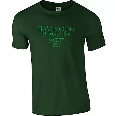 Buy The Village Green Preservation Society T-Shirt - 60s, Rock, Various Colours • 17.99£