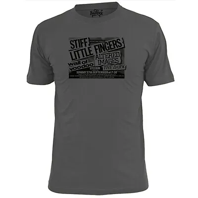 Buy Mens Stiff Little Fingers Altered Images Gig Poster Punk Rock Music T Shirt • 10.99£