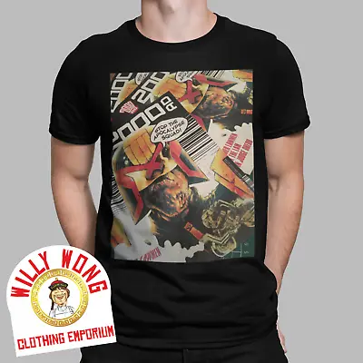 Buy Judge Dredd T-shirt Cartoon Comic Movie Retro Classic Vintage 2000 Ad Gamer Gift • 11.39£