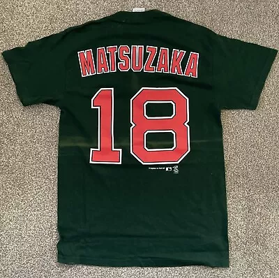 Buy Vintage Majestic MLB Matsuzaka T-Shirt -  Boston Red Sox - Size: Small • 4.99£