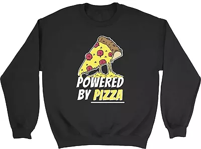 Buy Pizza Lover Sweatshirt Kids Powered By Pizza Funny Boys Girls Gift Jumper • 12.99£