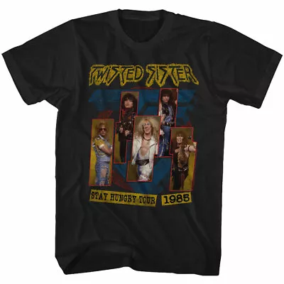 Buy Twisted Sister Stay Hungry Tour 1985 Men's T Shirt 70's Metal Band Music Merch • 40.39£
