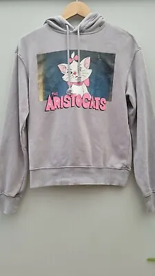 Buy Ladies H&m Divided Disney The Aristocats Grey Hoodie Size Small • 12.99£
