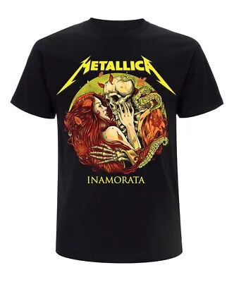 Buy Metallica 'Inamorata' (Black) T-Shirt - NEW & OFFICIAL! • 17.69£