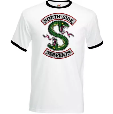 Buy Southside Serpents T-Shirt Riverdale Mens Funny TV Show Distressed USA Programme • 11.95£