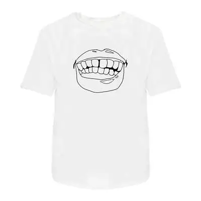 Buy 'Mouth Showing Teeth' Men's / Women's Cotton T-Shirts (TA021777) • 11.89£