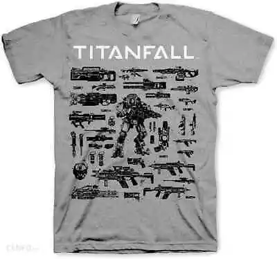 Buy Official Titanfall Grey T-Shirt Adult Small New • 17.99£