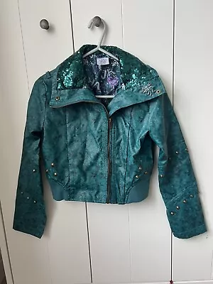 Buy Disney Descendants Uma Faux Leather Jacket Aged 9-10 • 25£