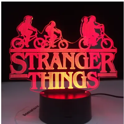 Buy Stranger Things 7 Color Touch LED Lights Colour Changing Display Merch • 17.89£
