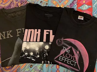 Buy 3 Pink Floyd T Shirts Large • 7.50£
