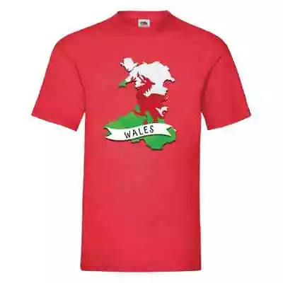 Buy Wales Map T-Shirt Small-2XL • 11.99£