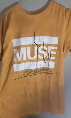 Buy Muse T Shirt Origin Of Symmetry Rare Rock Band Merch Tee Size Small Matt Bellamy • 15.95£
