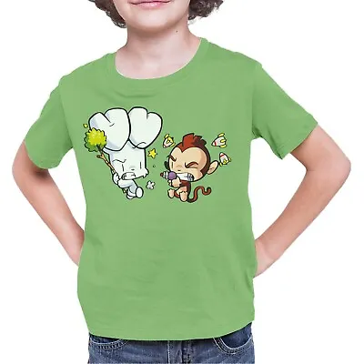 Buy Bunny Vs Monkey T-Shirt Top Tee Funny Cartoon Children Kid Book Story Comic Gift • 7.99£