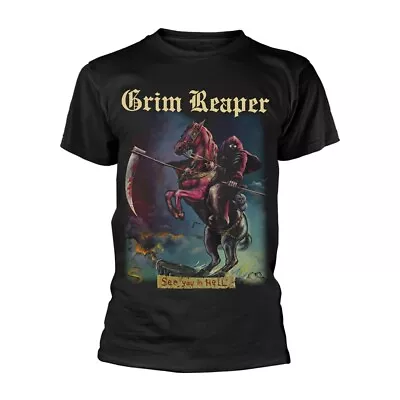 Buy Grim Reaper - See You In Hell (NEW MENS T-SHIRT) • 17.20£