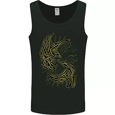 Buy The Viking Raven Symbol Odin Ragnar Tribal Mens Vest Tank Top • 9.99£