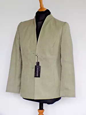 Buy Women's Linen Look Size 16 Stylish Light Weight Summer Jacket By 'Wardrobe' • 7.95£
