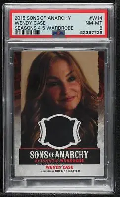 Buy 2015 Cryptozoic Sons Of Anarchy Seasons 4 & 5 Authentic Wardrobe #W14 PSA 8 13xi • 78.68£