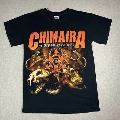 Buy Chimaira ‘The Great Northern Thread Kill’ Tour Tee Men’s Black T-shirt Size S • 52.81£