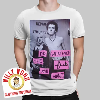 Buy  Sid & Nancy Retro T-Shirt Do Whatever You Want Tee Punk Vicious  • 6.99£