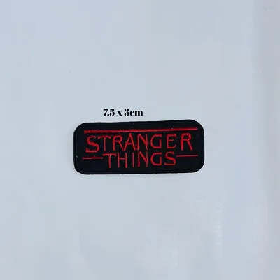 Buy Stranger Things Mystery Embroidered Sew Iron On Patch Jacket Jeans Hat N-643 • 3£
