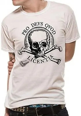 Buy Mens T-shirt Uncharted 4 Skull White • 13.99£