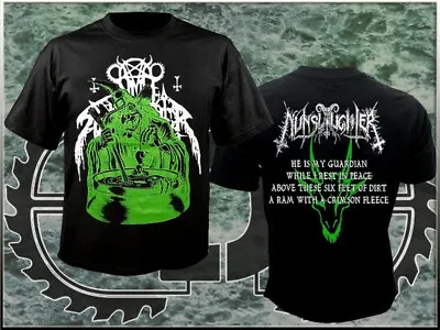 Buy NUNSLAUGHTER - Green Witch TS NEW, Old School Death Metal, MASSACRE • 18.99£