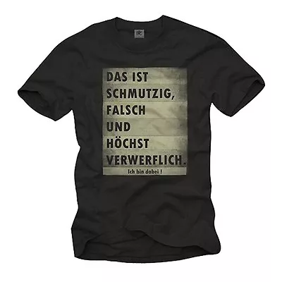 Buy Funny Offensive Men T-shirt With Rude German Slogan - Short Sleeve Geek Tee • 17.04£