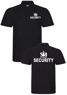 Buy SIA APPROVED Security POLO SHIRT WORKWEAR CCTV Security Staff BOUNCER Uniform • 9.99£