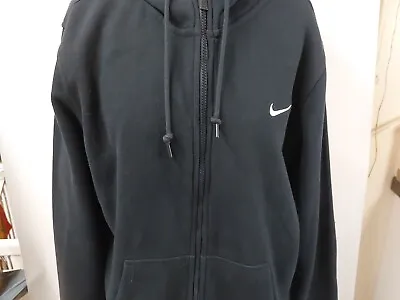 Buy Nike Full Zip Hoodie Size L  Mens Dark Blue Label Embroidered VGC              R • 12.49£