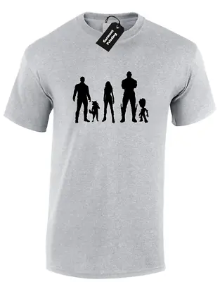Buy Guardians 5 Characters Mens T Shirt Galaxy Of The Groot Rocket Gift Idea S - 5xl • 8.99£