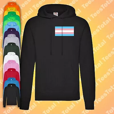 Buy Trans Pride Flag Hoodie | Transgender  | Queer | Pride Month • 27.99£