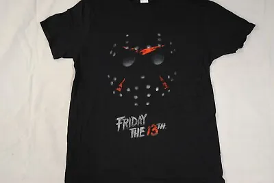 Buy Friday The 13th Close Up Mask T Shirt New Official Movie Film Cid Merch • 7.99£