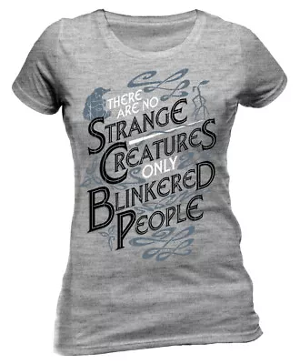 Buy Fantastic Beasts Strange Creatures Womens Fitted T-Shirt • 8.89£