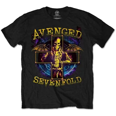 Buy Avenged Sevenfold T-Shirt - 'Stellar T-Shirt' - Official Merchandise - Free P&P • 14.95£