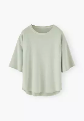 Buy Wrap London Women Pigment-dyed Hemp & Organic Cotton T-shirt   RRP £65 ( REF WL) • 24.99£