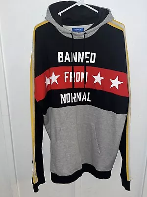 Buy Adidas Hoodie Womens XL Rita Ora Banned From Normal Performance Sweatshirt • 18.90£