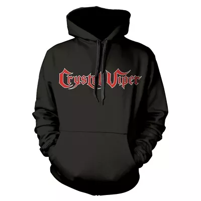 Buy CRYSTAL VIPER - WOLF & THE WITCH BLACK Hooded Sweatshirt Medium • 12.18£