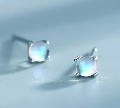 Buy  Mermaid Tears 925 Sterling Silver Bead Stud Earrings Womens Girl Jewellery Gift • 3.19£