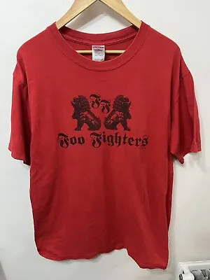 Buy Foo Fighters - In Your Honor 2005 UK Tour Shirt Size Large • 28.99£