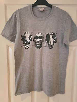 Buy Rampage The Movie Ft Dwayne  The Rock  Johnson T-Shirt - 3 Skulls  • 1.99£