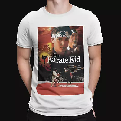 Buy Karate Kid Poster T-Shirt - Retro - Movie - Film - TV - Cobra Kai Cool • 8.39£