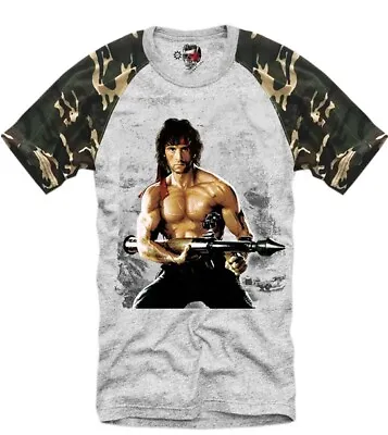 Buy E1syndicate T Shirt John Rambo First Blood Sylvester Stallone Movie Last 4653 • 22.78£