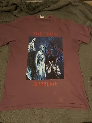 Buy Supreme “The Crow” T-Shirt Purple • 40£