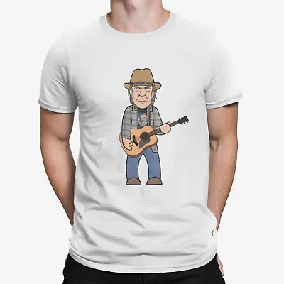 Buy Free World Rocker Unisex T-Shirt VIPwees Inspired Music Neil Young Retro Tee • 10.49£